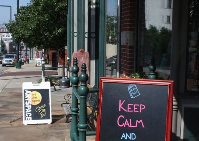 Sandwich Boards Keep Calm