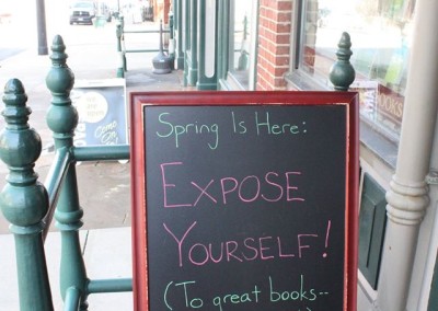 Sandwich Boards Spring Expose